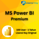 Microsoft Power BI Premium Key Original 100 User 1 Tahun