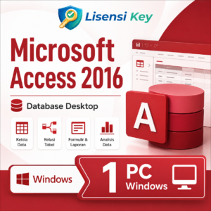 Microsoft Access 2016 lisensi key untuk 1 PC Windows