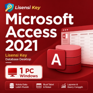 Microsoft Access 2021 lisensi key untuk 1 PC Windows