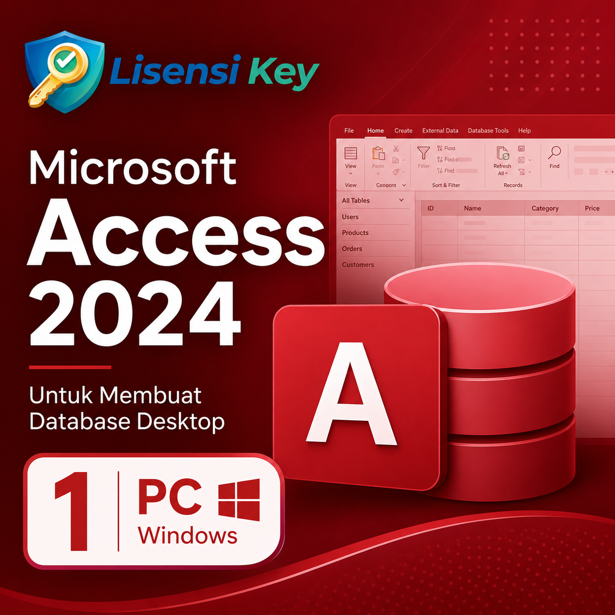 Microsoft Access 2024 untuk membuat database desktop - Lisensi Key Microsoft Access 2024 untuk membuat database desktop