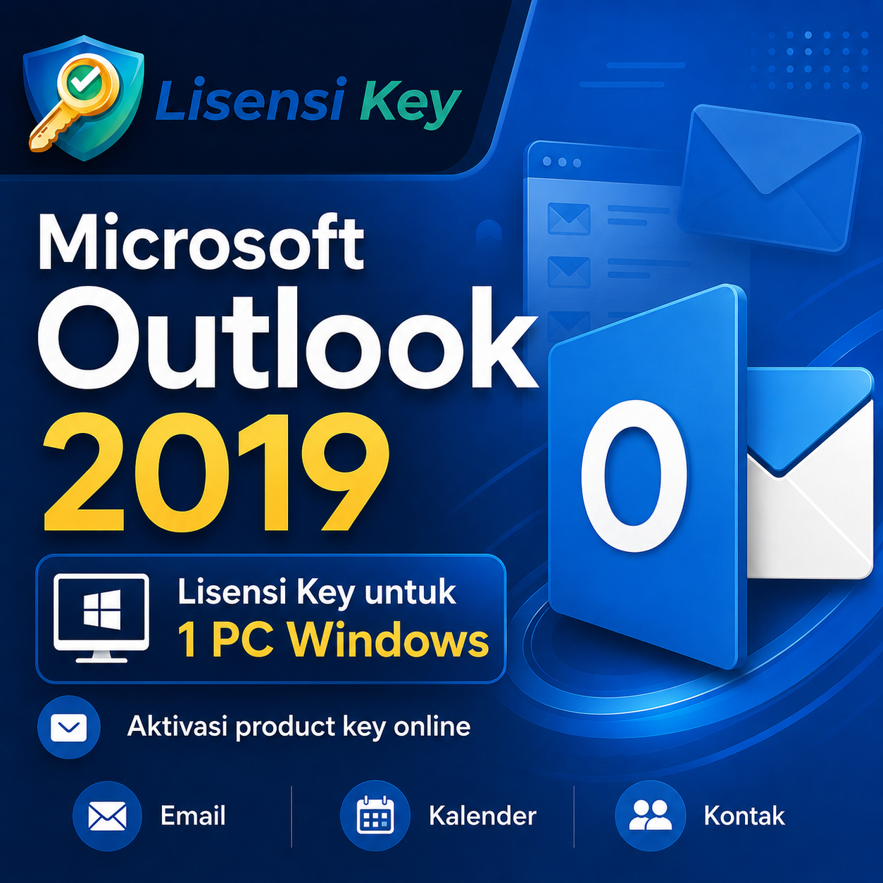 Microsoft Outlook 2019 dengan aktivasi product key online - Lisensi Key Microsoft Outlook 2019 dengan aktivasi product key online
