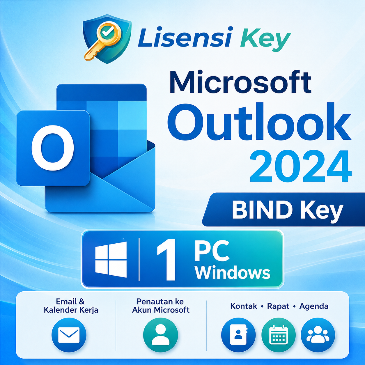 Microsoft Outlook 2024 untuk mengelola email dan kalender kerja - Lisensi Key Microsoft Outlook 2024 untuk mengelola email dan kalender kerja