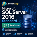 Microsoft SQL Server 2016 Standard untuk pengelolaan database Windows