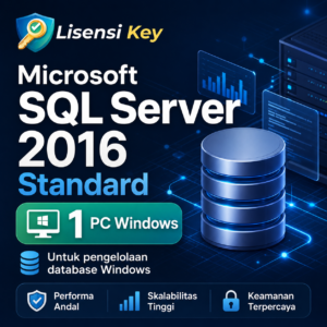 Microsoft SQL Server 2016 Standard untuk pengelolaan database Windows