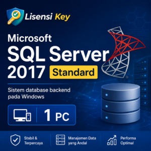 Sistem database backend Microsoft SQL Server 2017 pada Windows
