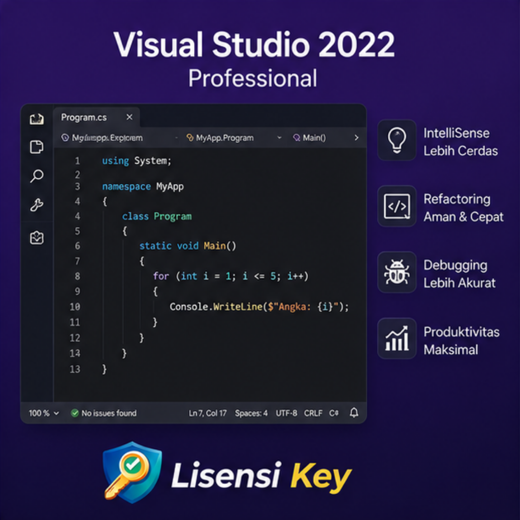 Diagram editor kode Visual Studio 2022 Professional - Lisensi Key Diagram editor kode Visual Studio 2022 Professional