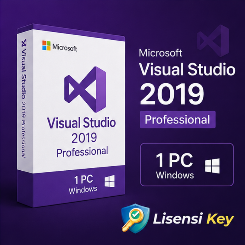 Microsoft Visual Studio 2019 Professional Lisensi Key untuk 1 PC Windows - Lisensi Key Microsoft Visual Studio 2019 Professional Lisensi Key untuk 1 PC Windows