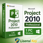 Microsoft Project 2010 Professional Lisensi Key untuk 1 PC Windows