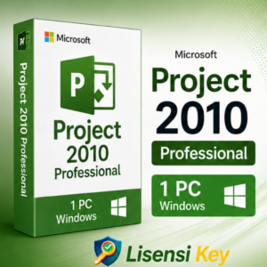 Microsoft Project 2010 Professional Lisensi Key untuk 1 PC Windows