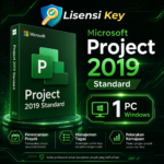Microsoft Project 2019 Standard Lisensi Key untuk 1 PC Windows