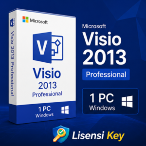Microsoft Visio 2013 Professional Lisensi Key untuk 1 PC Windows