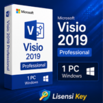Microsoft Visio 2019 Professional Lisensi Key untuk 1 PC Windows
