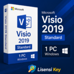 Microsoft Visio 2019 Standard Lisensi Key untuk 1 PC Windows