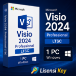 Microsoft Visio 2024 Professional LTSC Lisensi Key untuk 1 PC