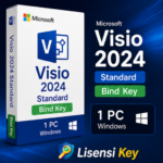 Microsoft Visio 2024 Standard Lisensi Key Bind Key untuk 1 PC
