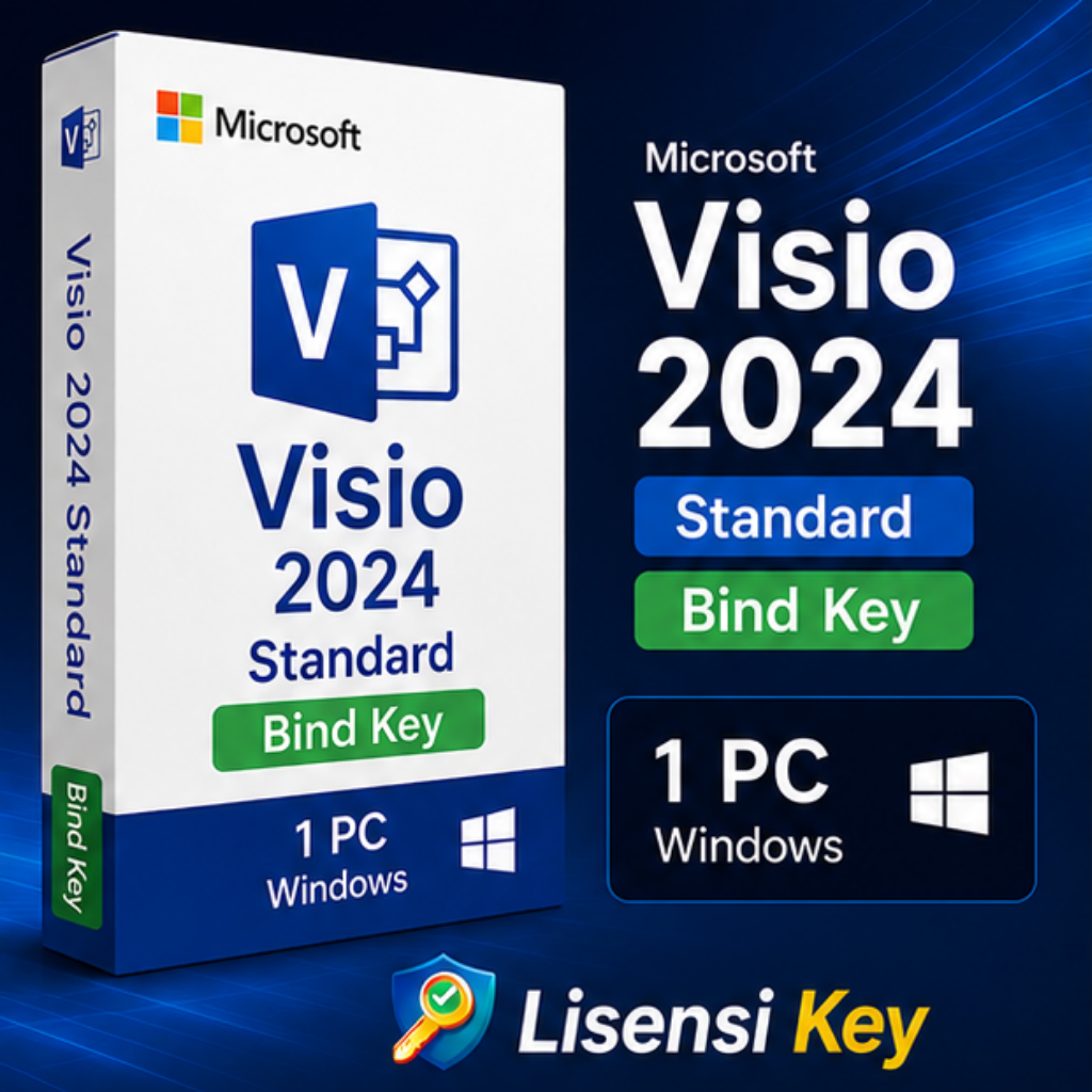 Microsoft Visio 2024 Standard Lisensi Key Bind Key untuk 1 PC - Lisensi Key Microsoft Visio 2024 Standard Lisensi Key Bind Key untuk 1 PC