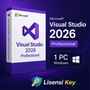 Microsoft Visual Studio 2026 Professional Lisensi Key untuk 1 PC Windows