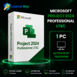 Microsoft Project 2024 Professional LTSC Lisensi Key untuk 1 PC activate by telephone